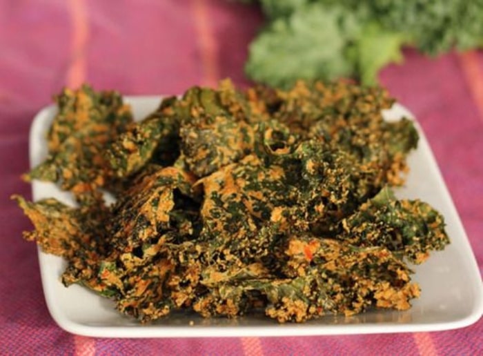 cheesy kale