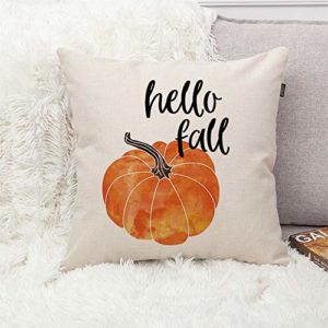 Cute pumpkin decor living room