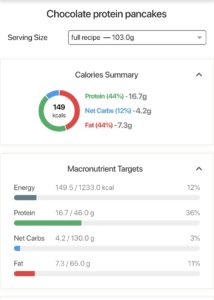 Easy Low Carb High Protein Pancakes for 1! - The Plant-Based Babe