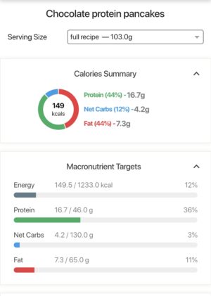 Easy Low Carb High Protein Pancakes for 1! - The Plant-Based Babe