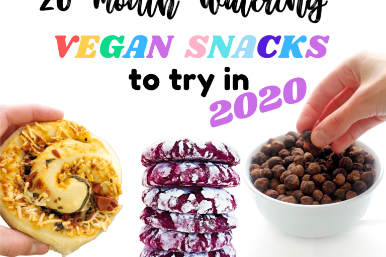 VEGAN MOVIE NIGHT SNACKS 2020