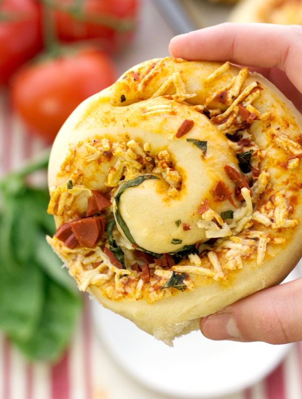 vegan pizza rolls yummy