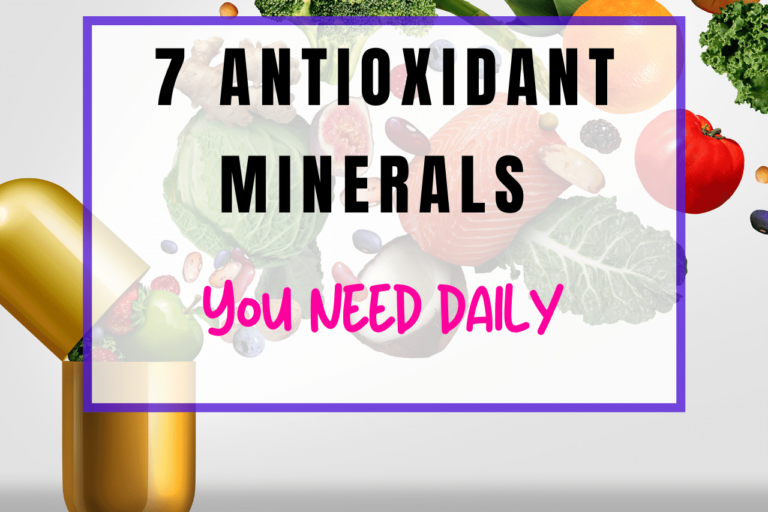 vitamins and minerals you need