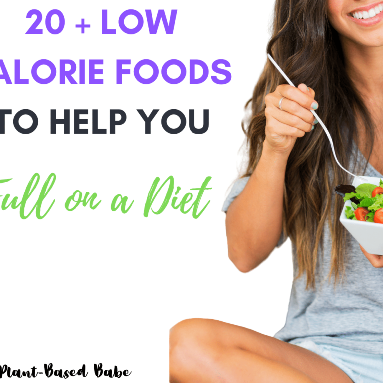 Low calorie foods that help you stay full