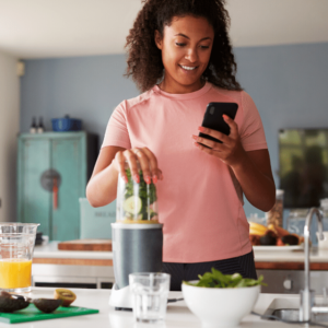 get to your goals with fitness pal, blender