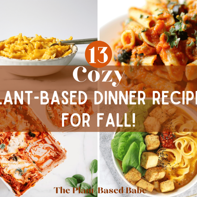 healthy vegan recipes for fall