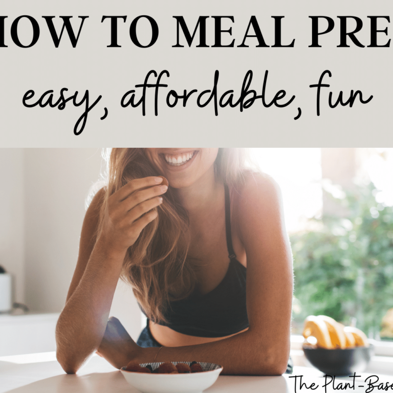 how to meal prep quick and easy