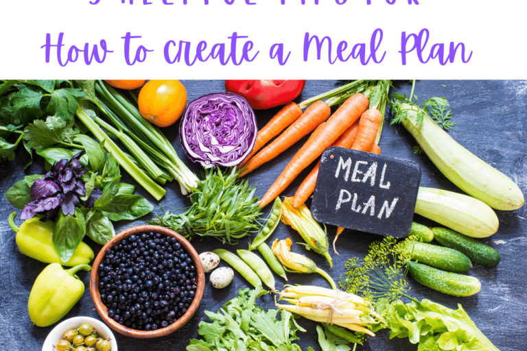 meal planning for weight loss