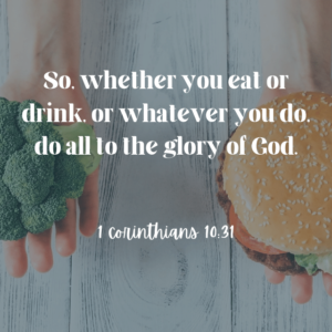 glorify God in eating 