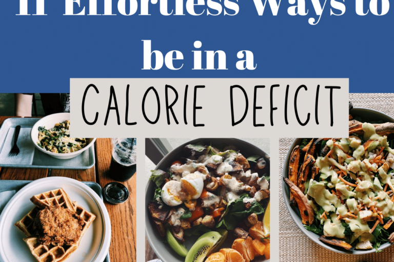 how to be in a calorie deficit, how to lose weight