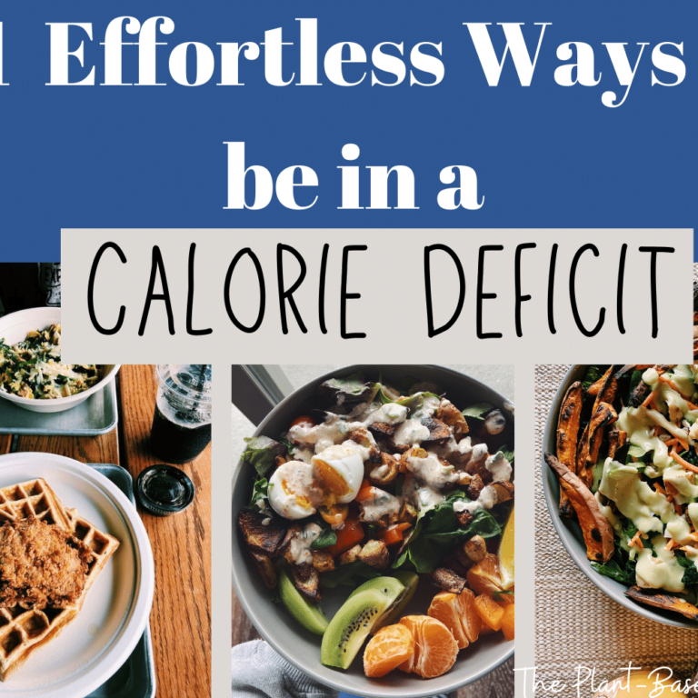how to be in a calorie deficit, how to lose weight