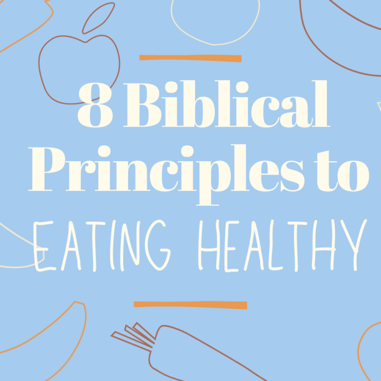 how to eat healthy Gods way.